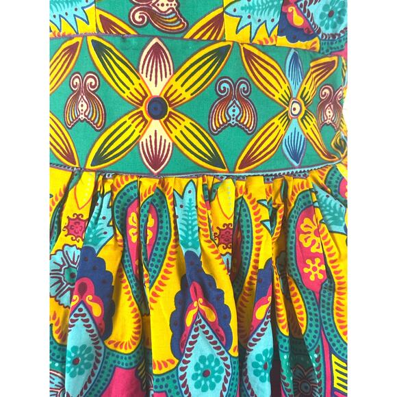 Super Cute Grass Fields Dress The African Shop, Size 8 Beaut. Multi color Print - Picture 8 of 9